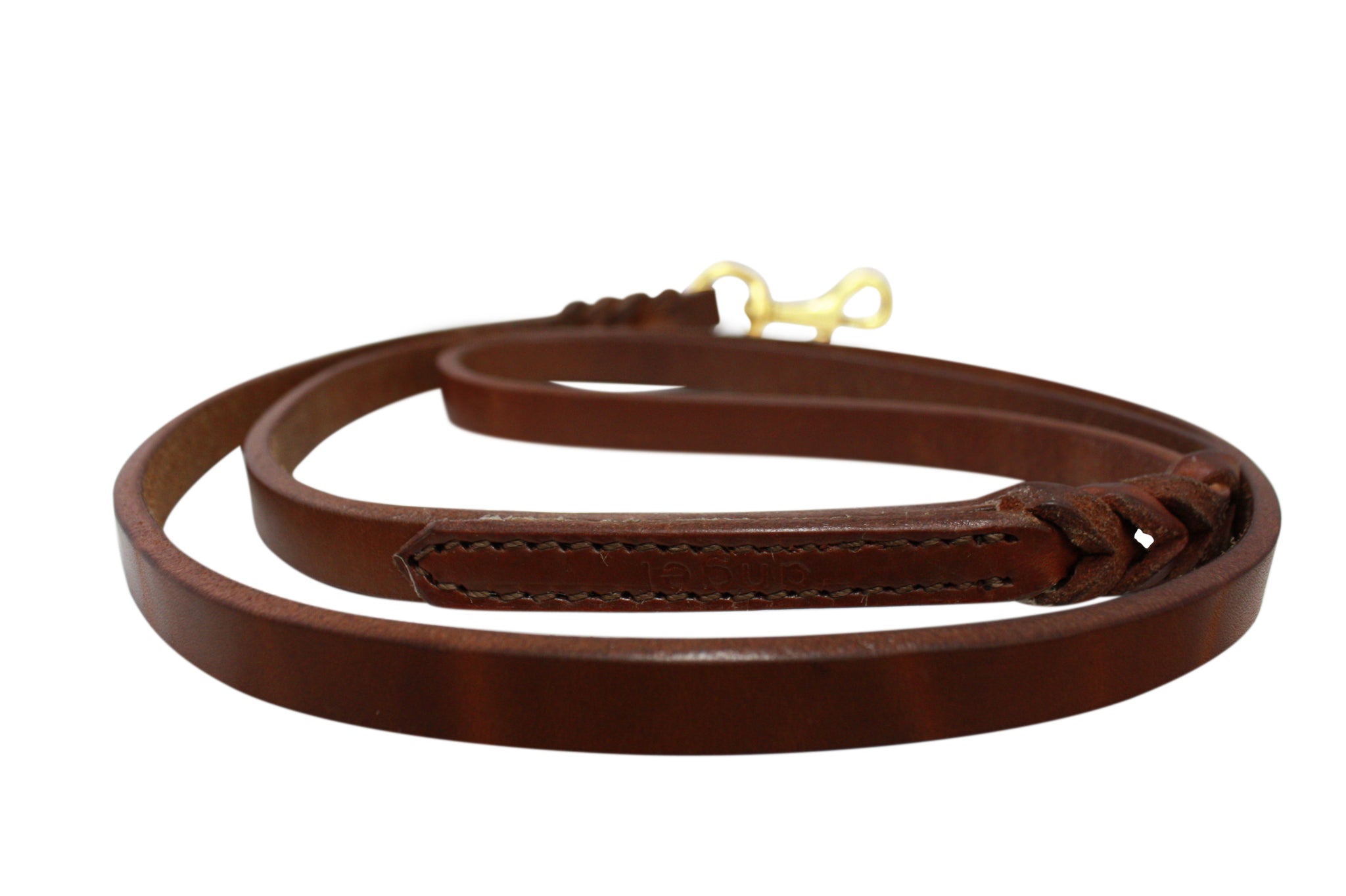 Braided leather leash hotsell