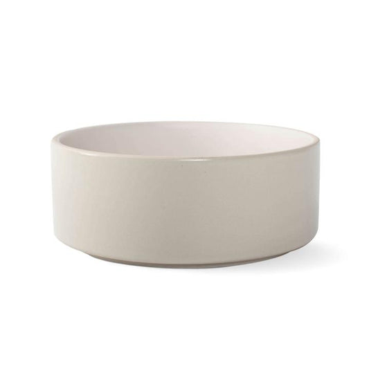 btw Ceramics White Torrent Ceramic Dog Bowl  Modern Ceramic Dog Bowl –  Aurora Pets - Designer apparel and luxury accessories for dogs