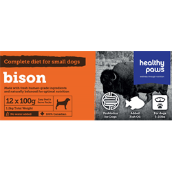 Complete Diet for Small Dogs - Bison 1.2kg