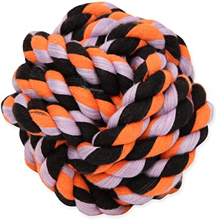 Mammoth Pet - Flossy Chews Assorted Color Monkey Fist - 3.5"