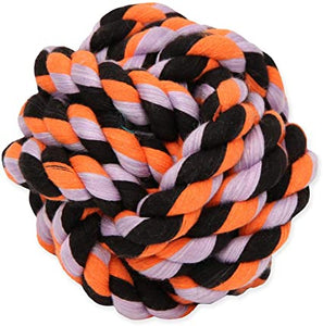Flossy Chews Assorted Color Monkey Fist - 3.5"