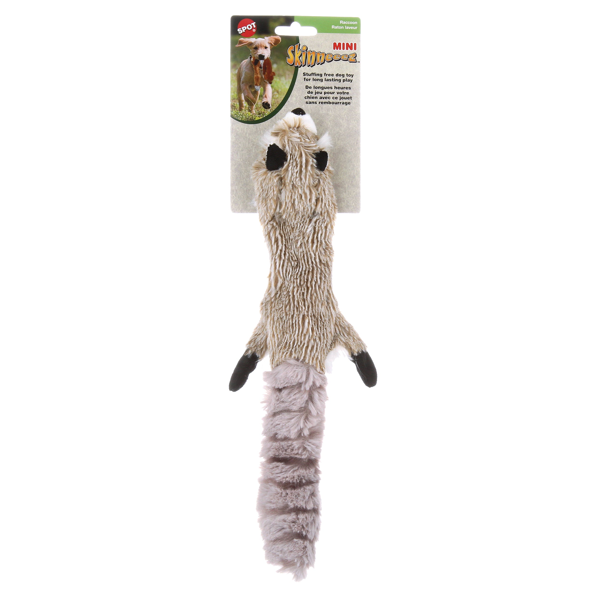 Mini skinneeez dog top toy