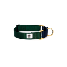 Load image into Gallery viewer, Martingale Collar - Forest + Navy
