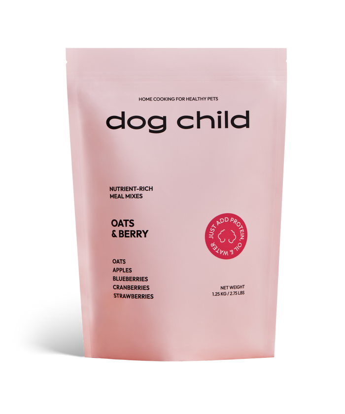Dog Child Nutrient Rich Meal Mix: Oats & Berries