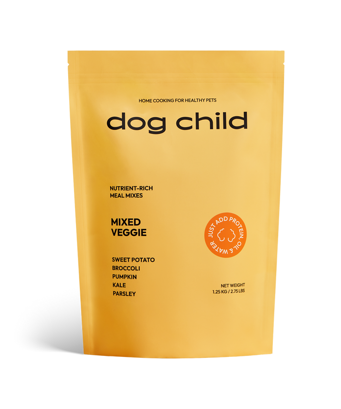 Dog Child Nutrient Rich Meal Mix: Mixed Veggie