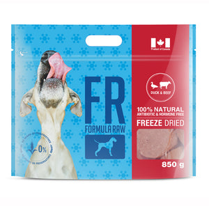 Formula Raw Freeze Dried Meals: Duck & Beef