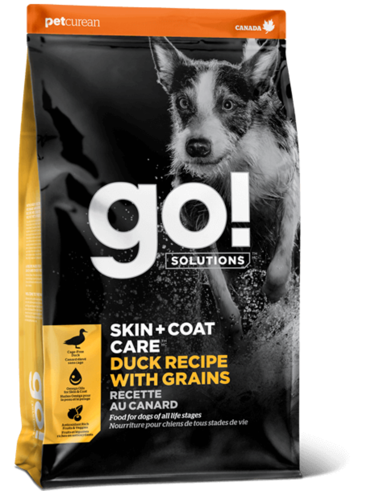 GO! Skin + Coat Care Duck Recipe with Grains