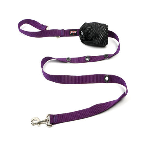 Hands-Free Nylon Leash - Purple