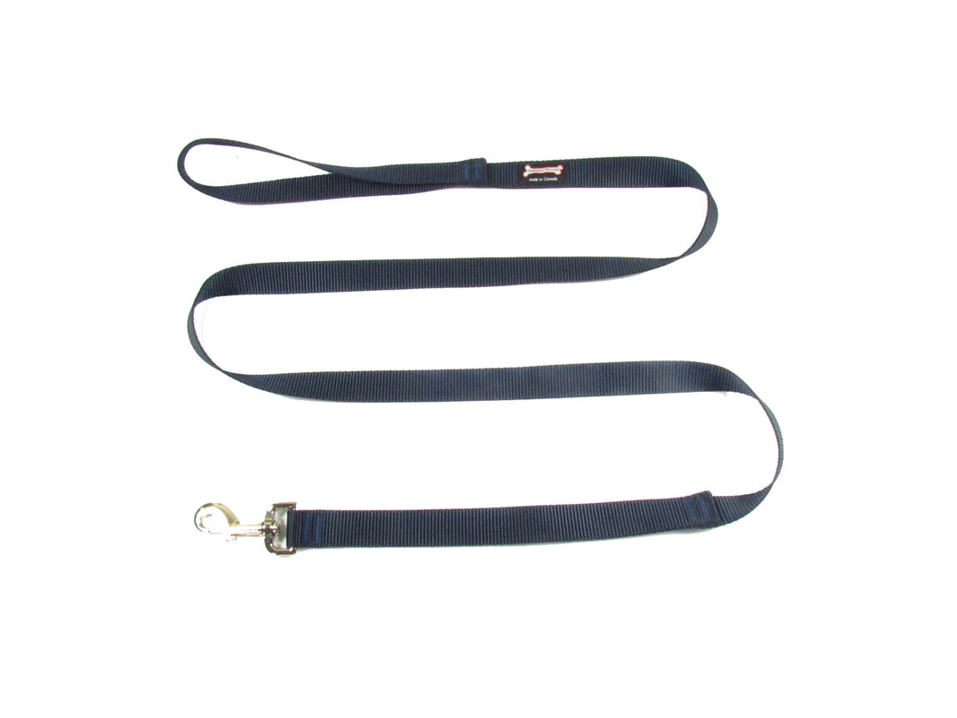 Standard Nylon Dog Leash - Navy