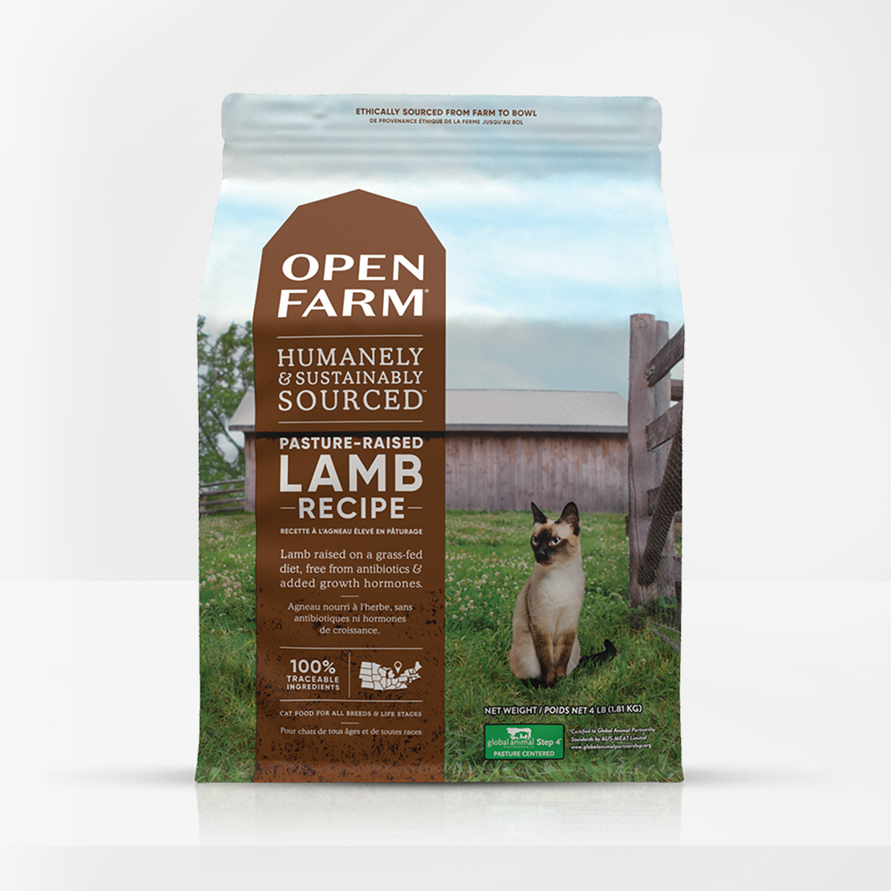 Open Farm Cat Recipe: Pasture-Raised Lamb