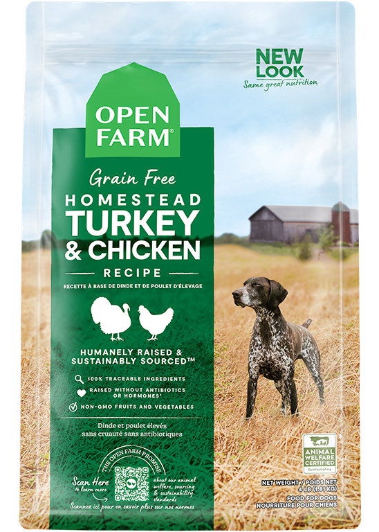 Open Farm Grain-Free: Homestead Turkey & Chicken Recipe