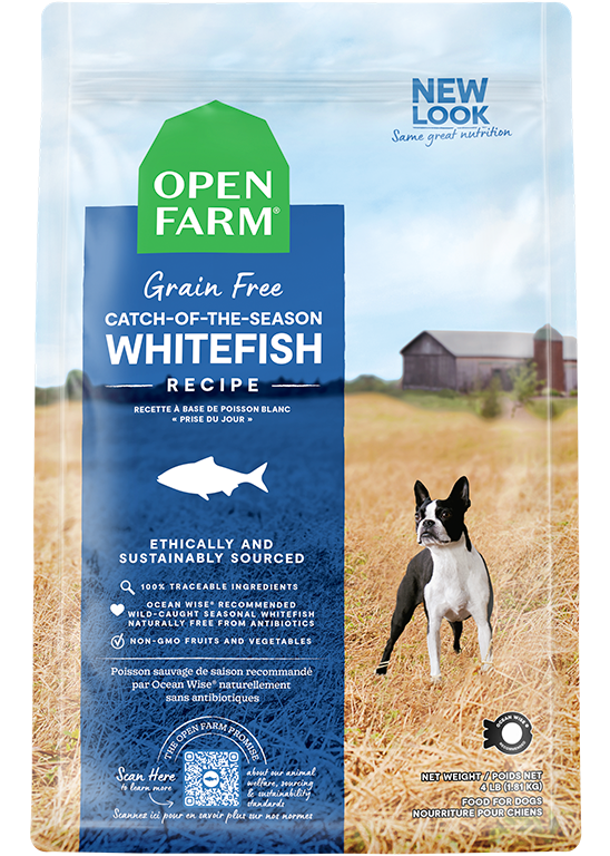 Open Farm Grain-Free: Whitefish Recipe