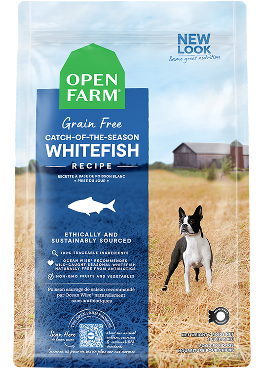 Open Farm Grain-Free: Whitefish Recipe