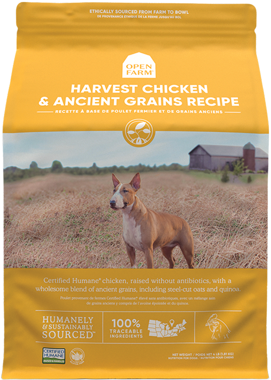 Open Farm Ancient Grains: Harvest Chicken Recipe 22lbs