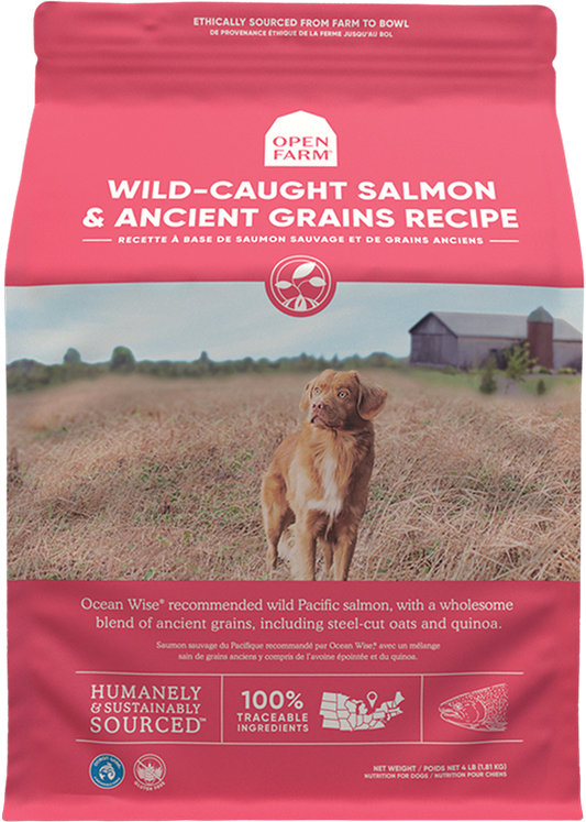 Open Farm Ancient Grains: Wild-Caught Salmon Recipe