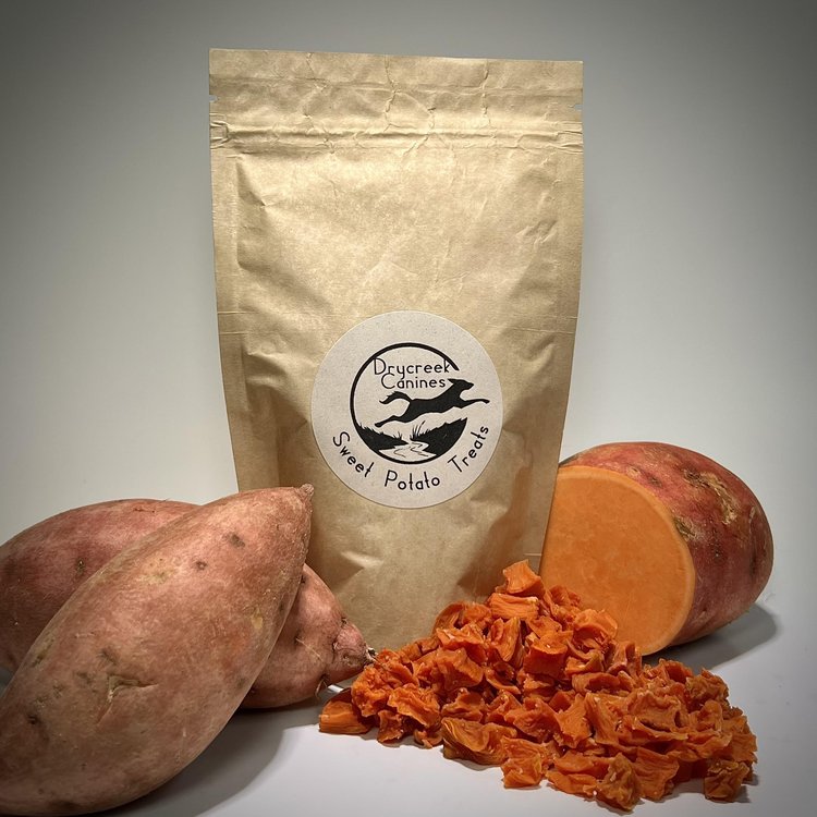 Drycreek Canines - Sweet Potato Treats in Pork Broth - 100g