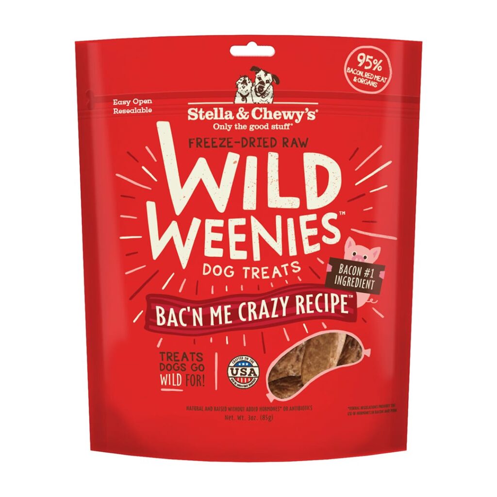 Stella & Chewy's Wild Weenies Bac'n Me Crazy Recipe 3.25oz