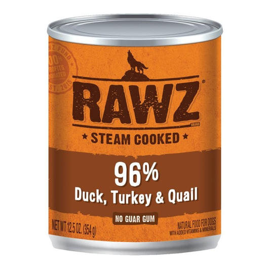 Rawz 96% Duck, Turkey & Quail