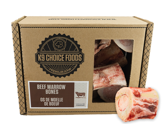 K9 Choice Frozen Raw Beef Marrow Bones