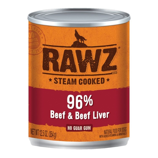 RAWZ 96% Beef & Beef Liver