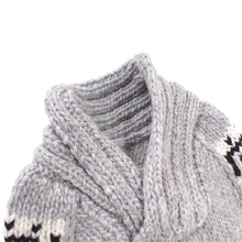 Load image into Gallery viewer, Grey Nordic Reindeer Sweater
