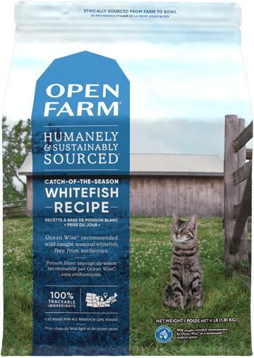 Open Farm Cat Recipe: Whitefish Recipe