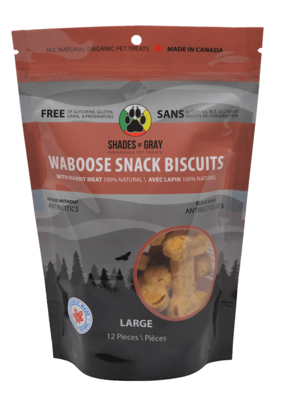 Waboose Snack Biscuits with Rabbit Meat
